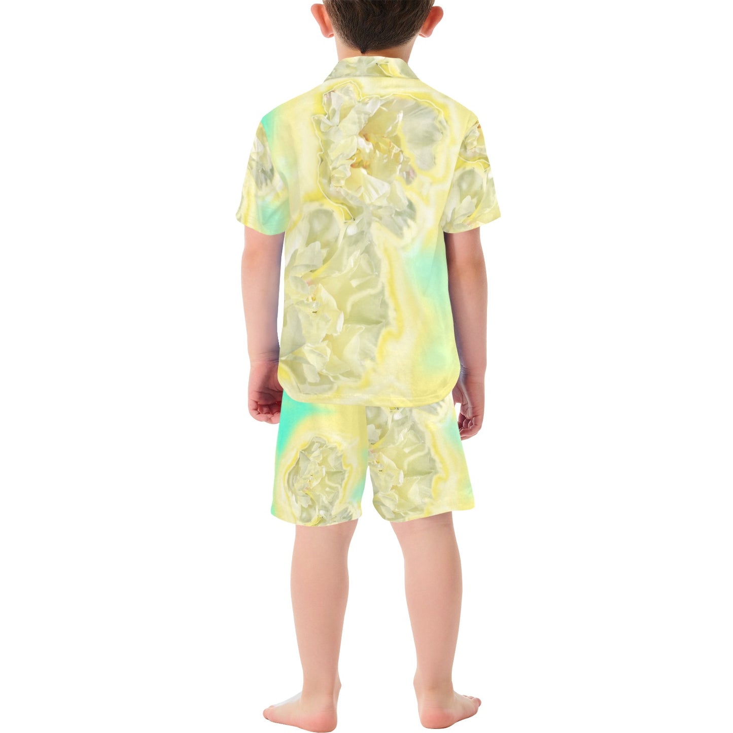 Little Boys' V-Neck Short Set