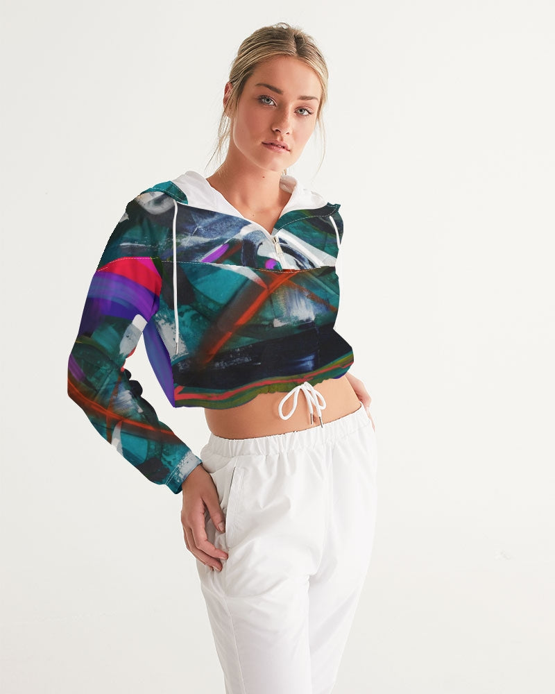 Women's Cropped Windbreaker