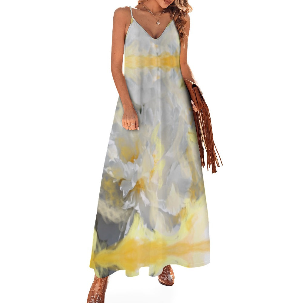 Sling Ankle Long Dress