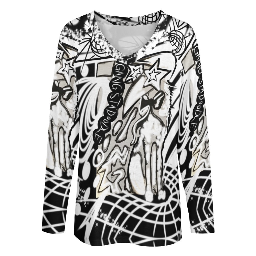 Women's Long sleeve loose tee