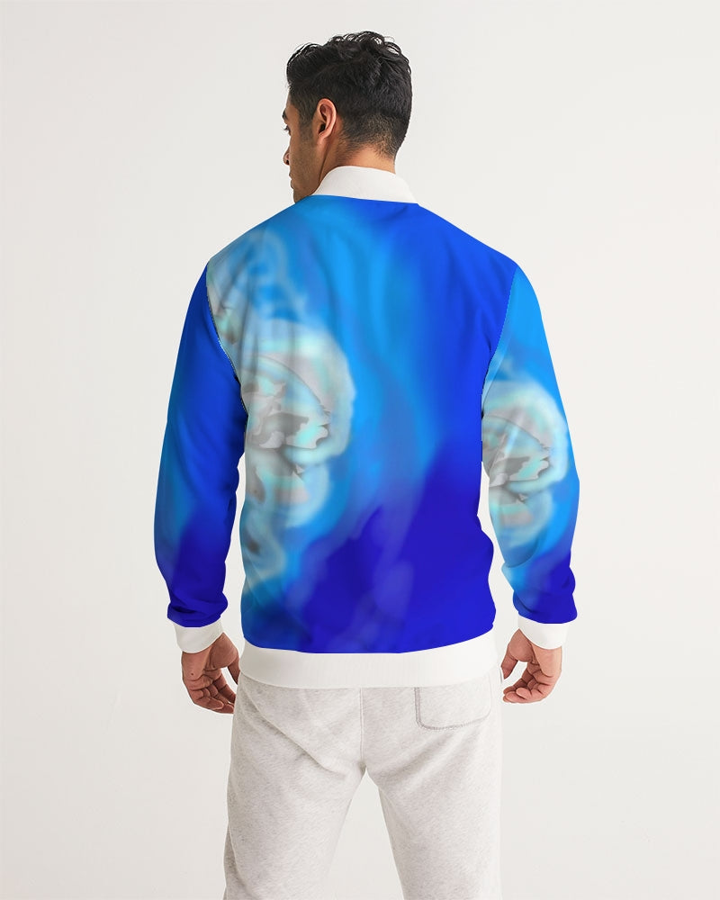 Blue Men's Track Jacket