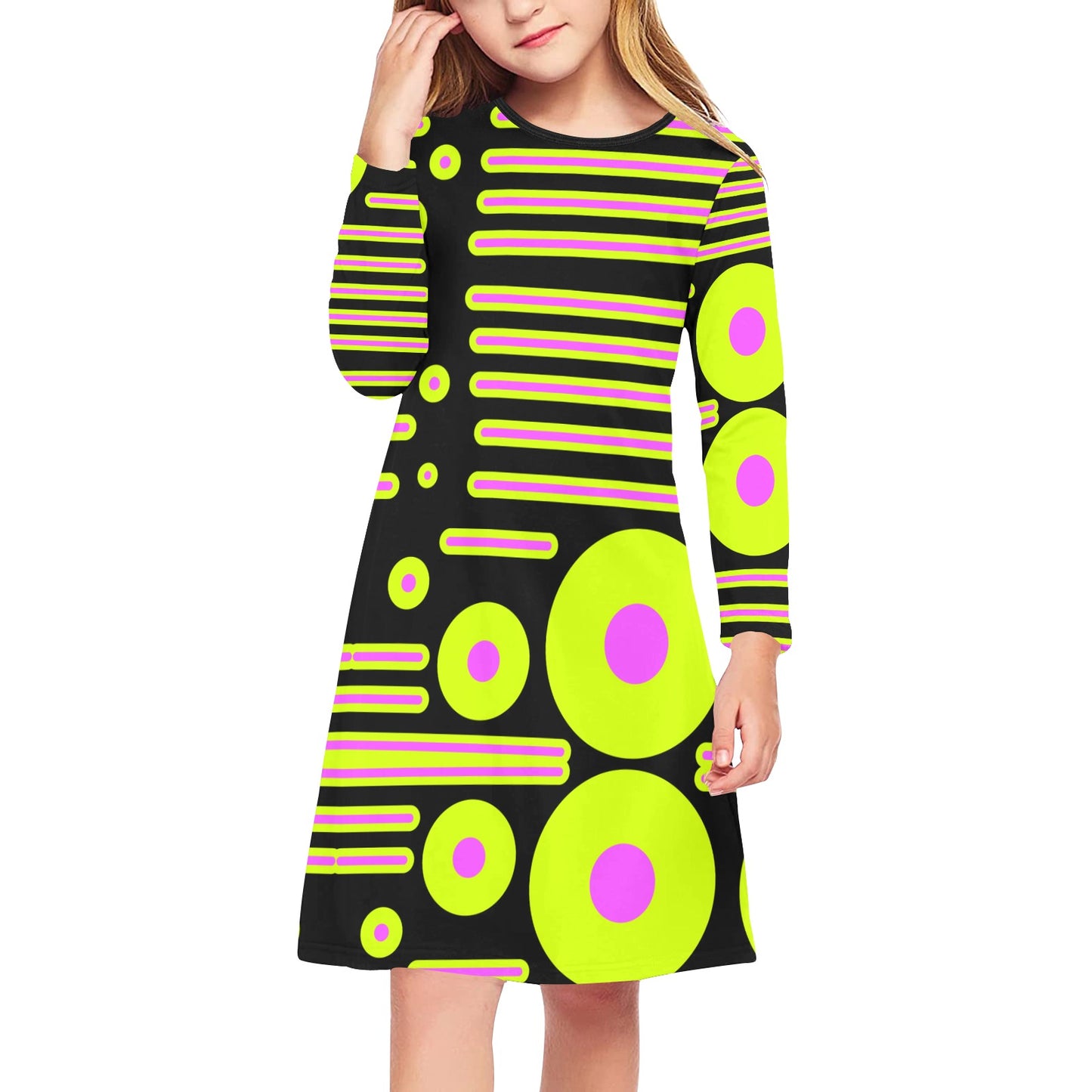 Girls' Long Sleeve Dress