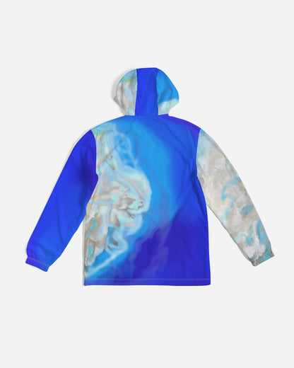 Blue Men's Windbreaker