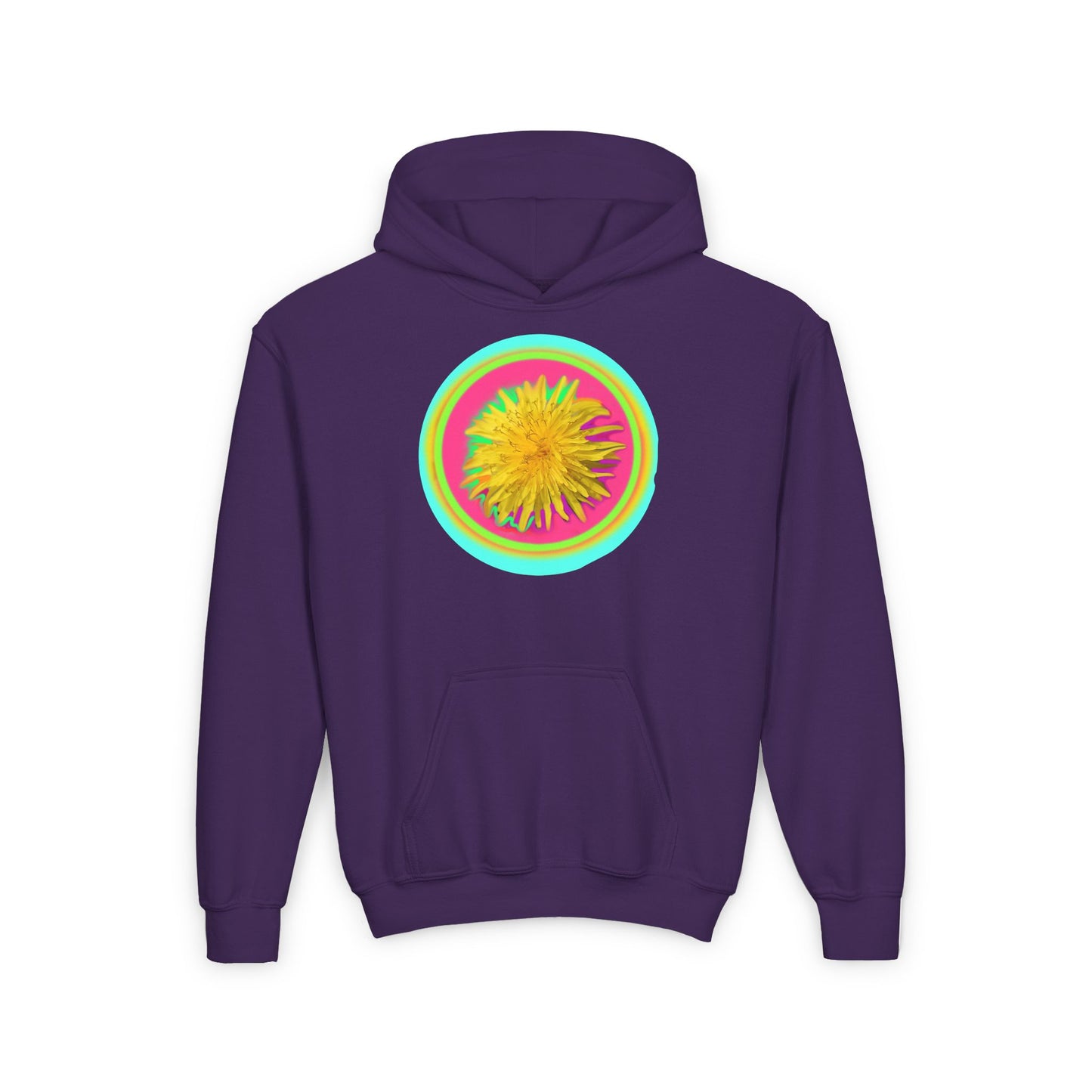 Youth Flower Power Graphic Hoodie