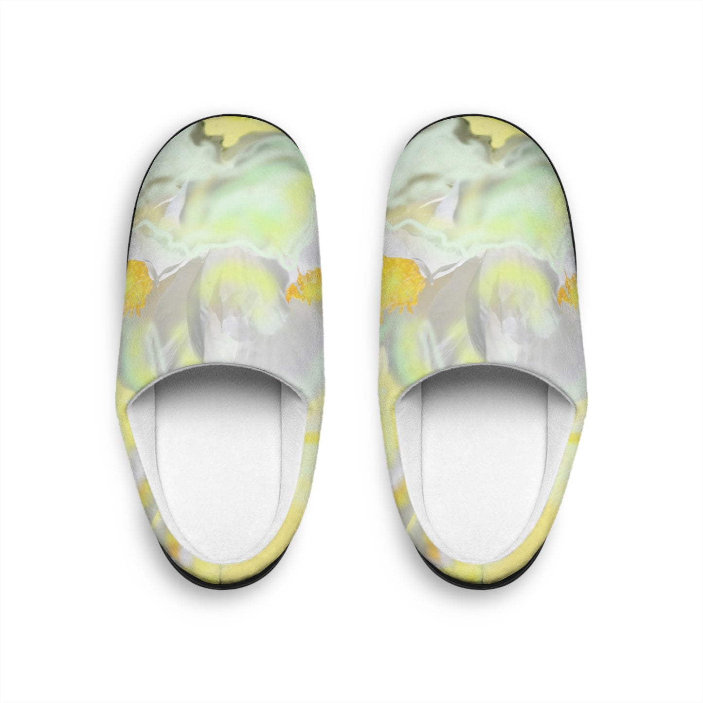 Men's Slip-On Indoor Slippers - Cozy Abstract Design for Comfort & Relaxation