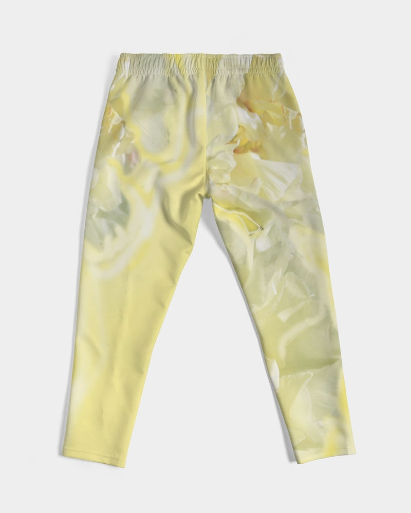 Yellow Peony Men's Joggers