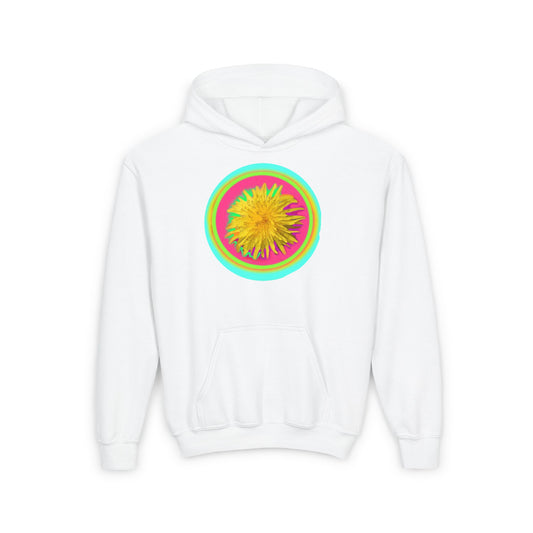 Youth Flower Power Graphic Hoodie