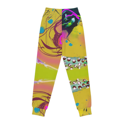 Colorful Youth Joggers - Abstract Design for Active Kids