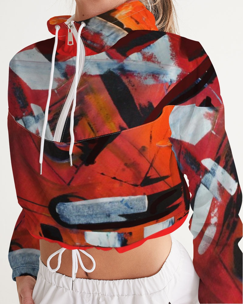 Women's Cropped Windbreaker