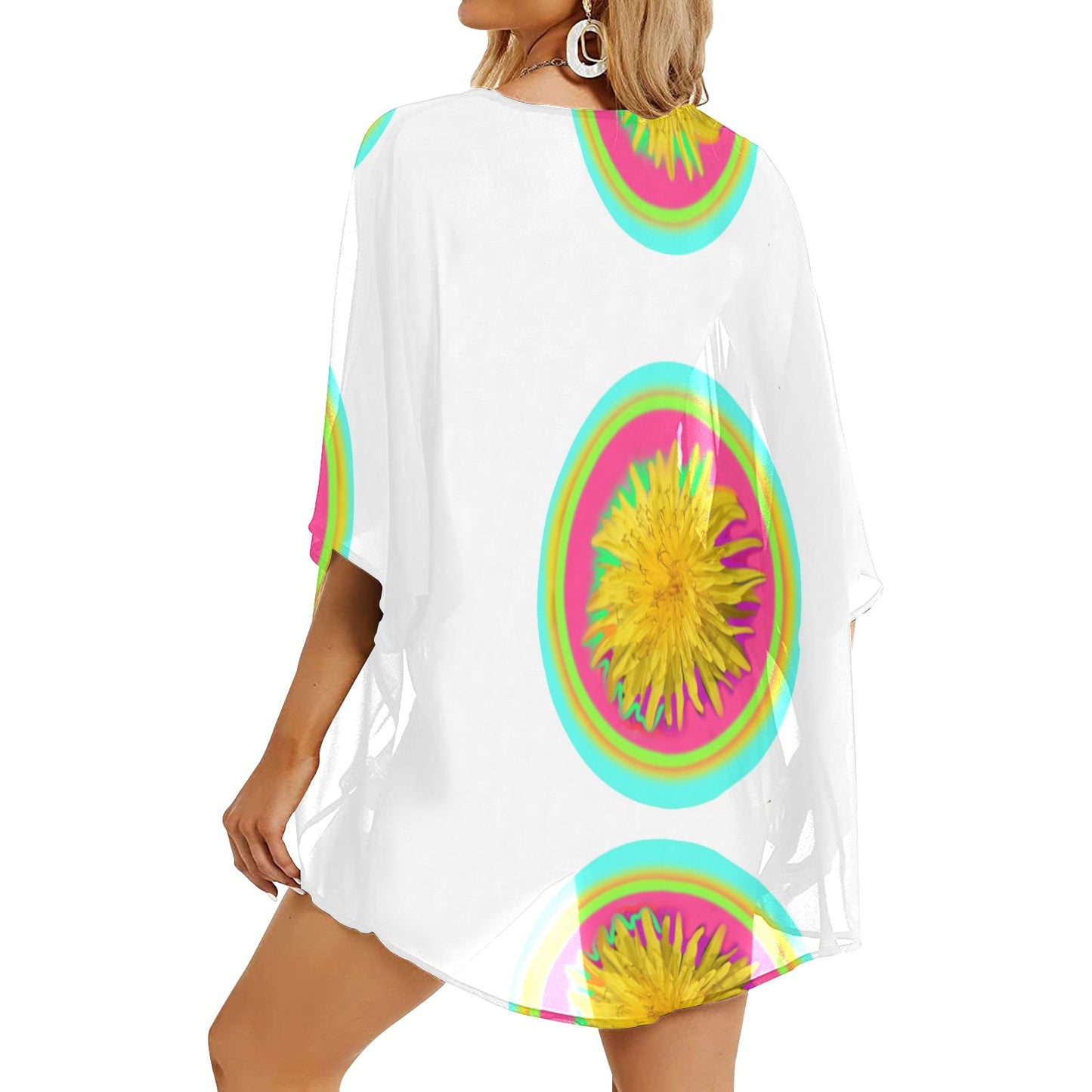 Women's Kimono Chiffon Cover Up