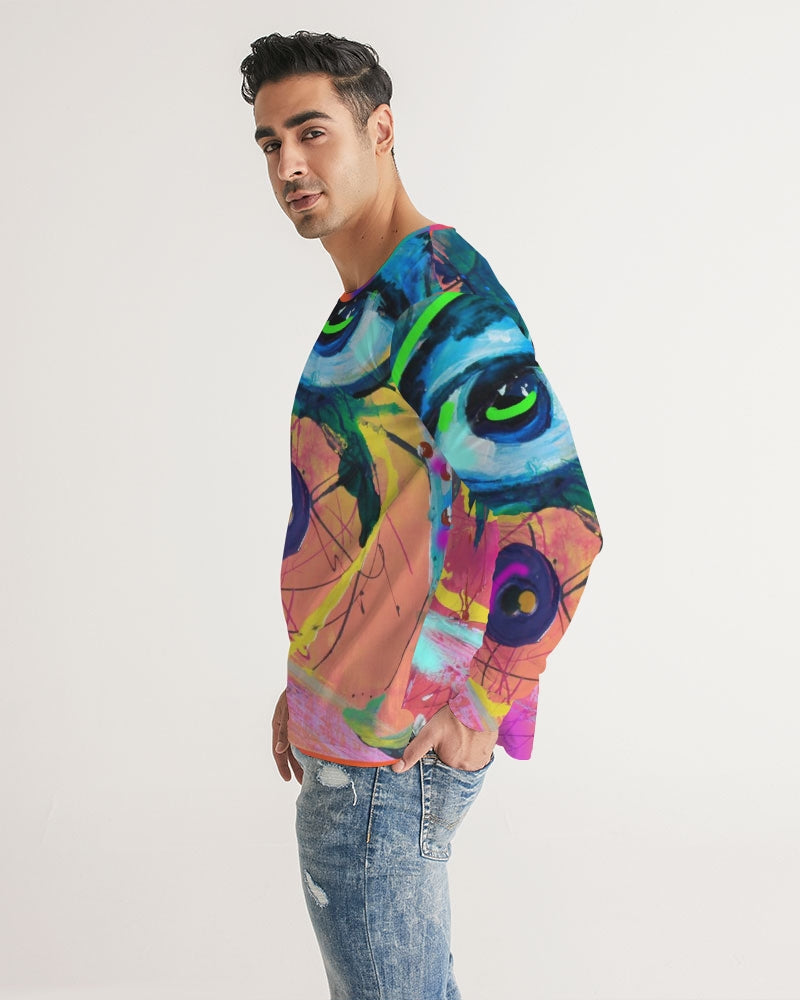 Eye Abstraction Men's longSleeved Tee