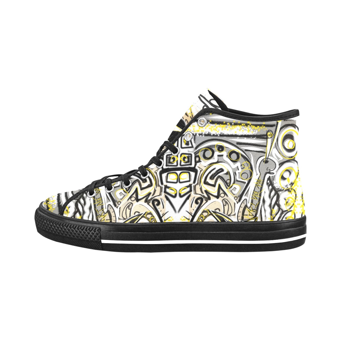 High Top Canvas Men's Shoes