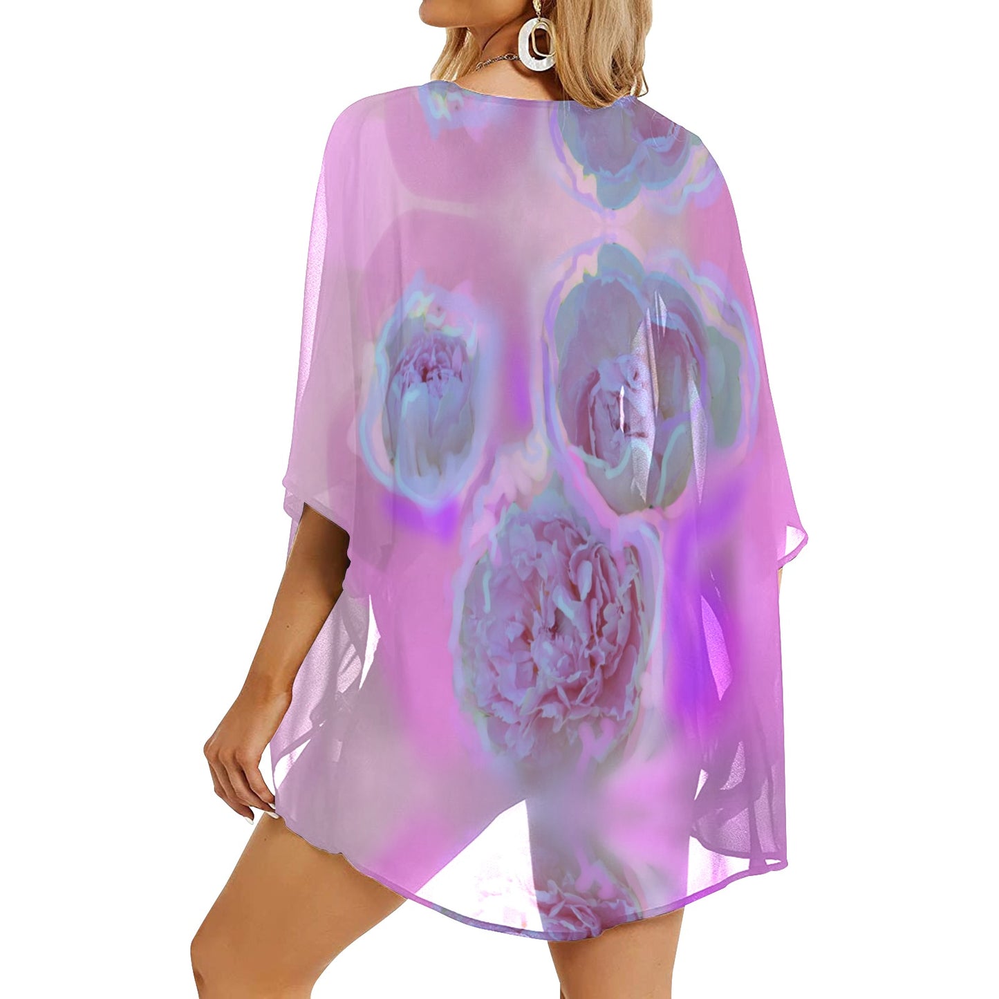 Women's Kimono Chiffon Cover Up