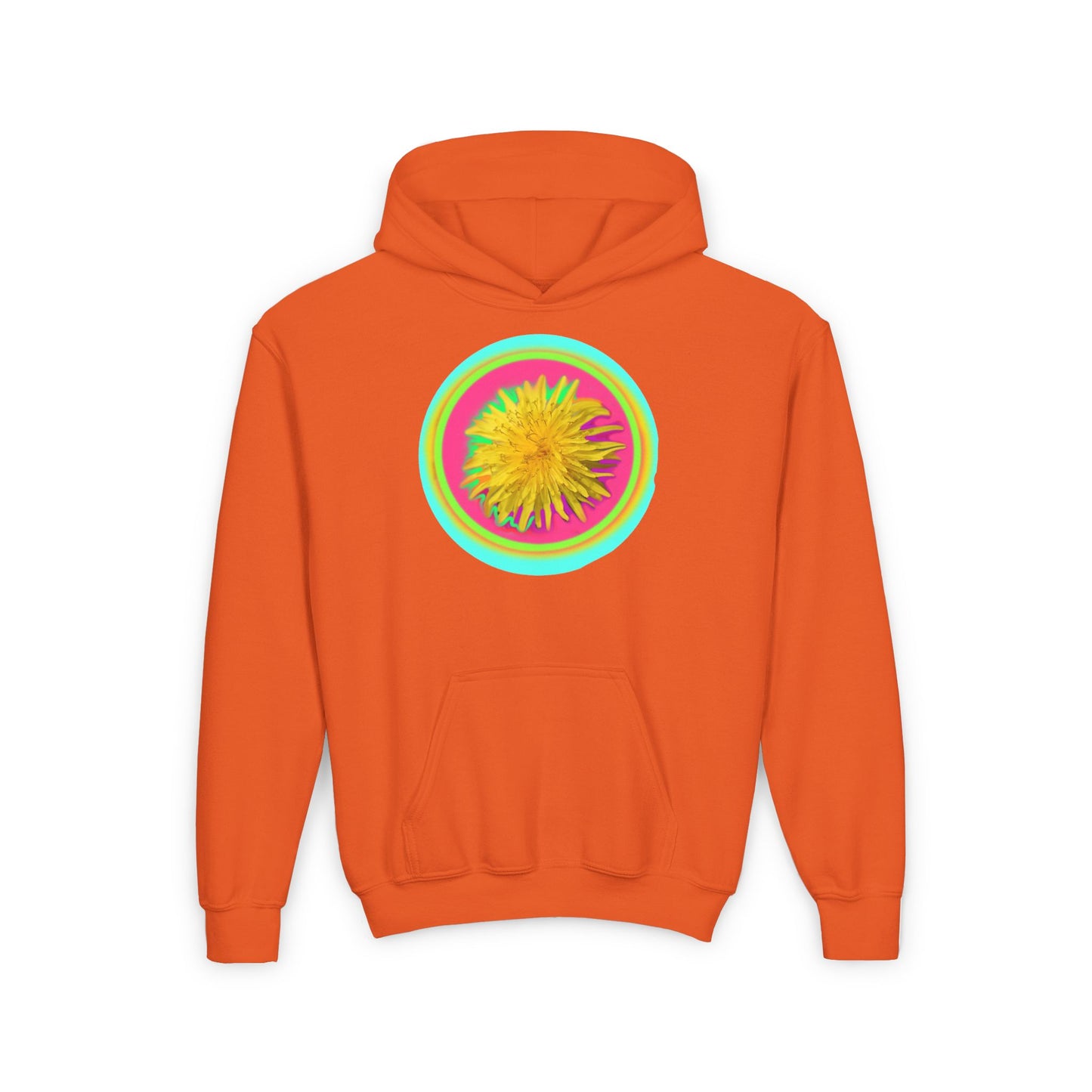 Youth Flower Power Graphic Hoodie