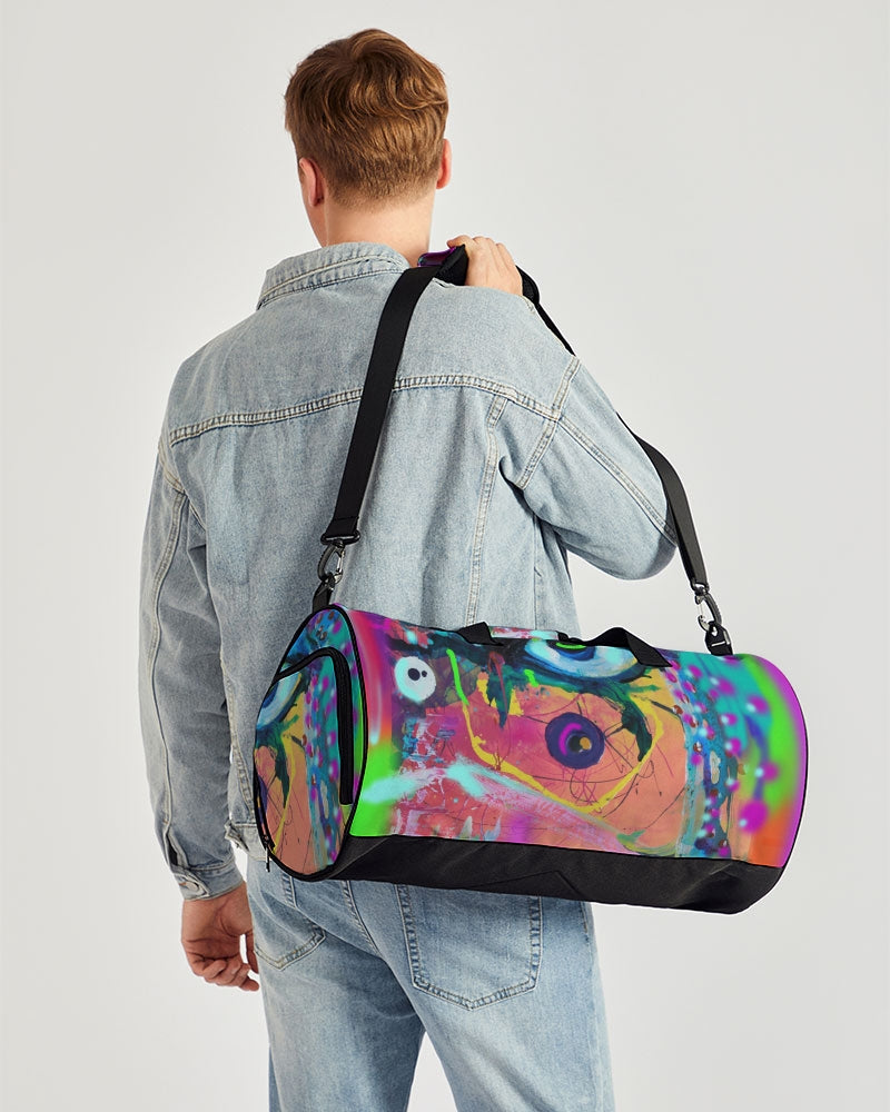 Eye Abstraction Sports Duffle Bag