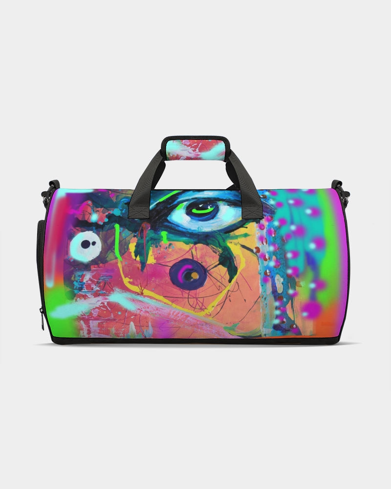 Eye Abstraction Sports Duffle Bag