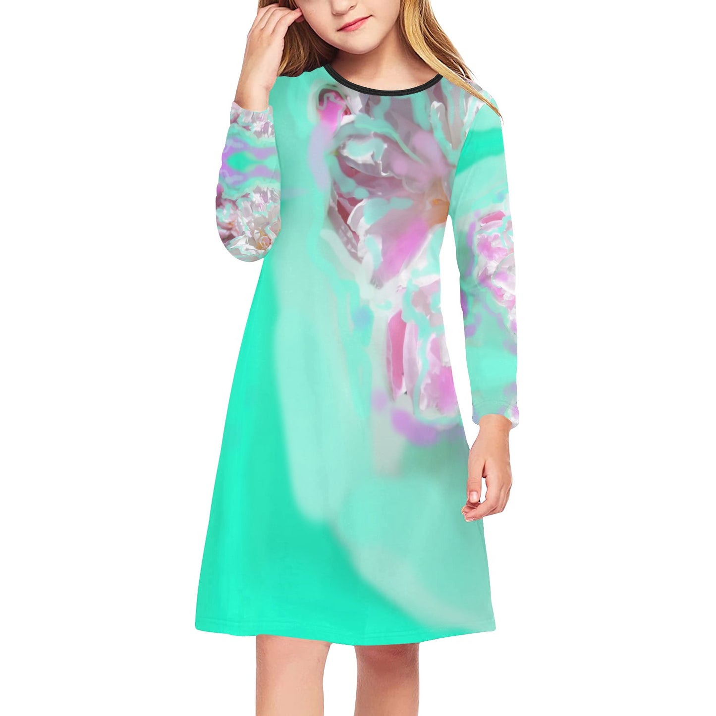 Girls' Long Sleeve Dress