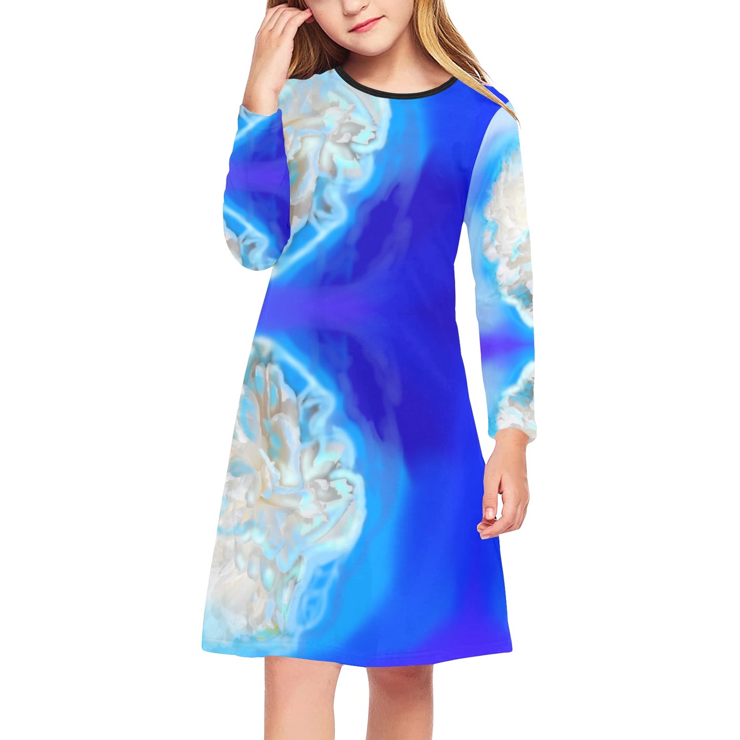 Girls' Long Sleeve Dress