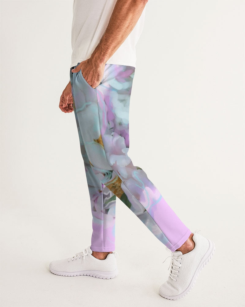 Pink Peony Men's Joggers