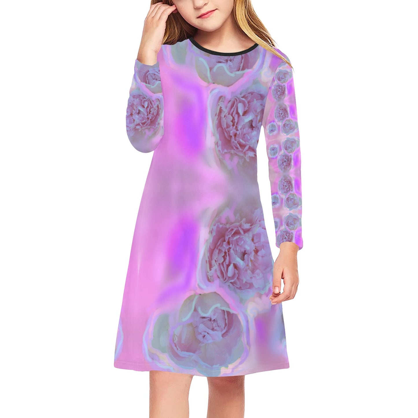 Girls' Long Sleeve Dress