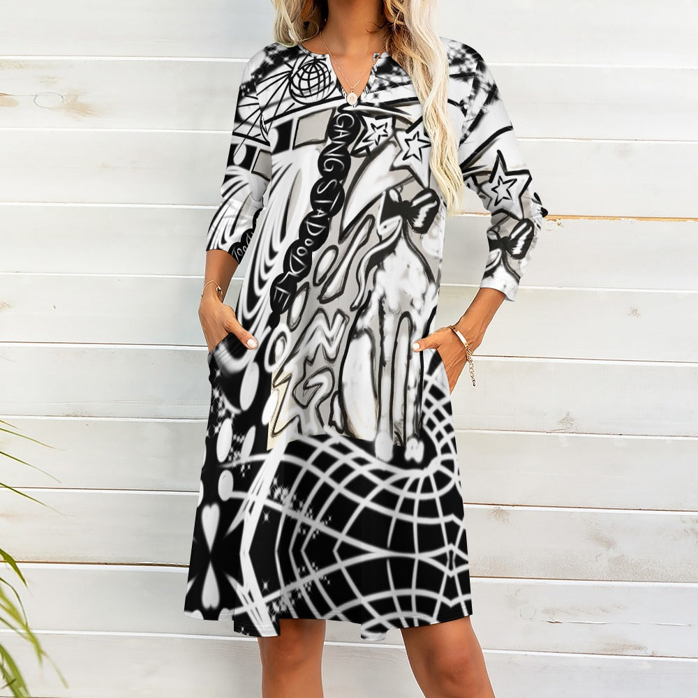 Abstract Art Dress