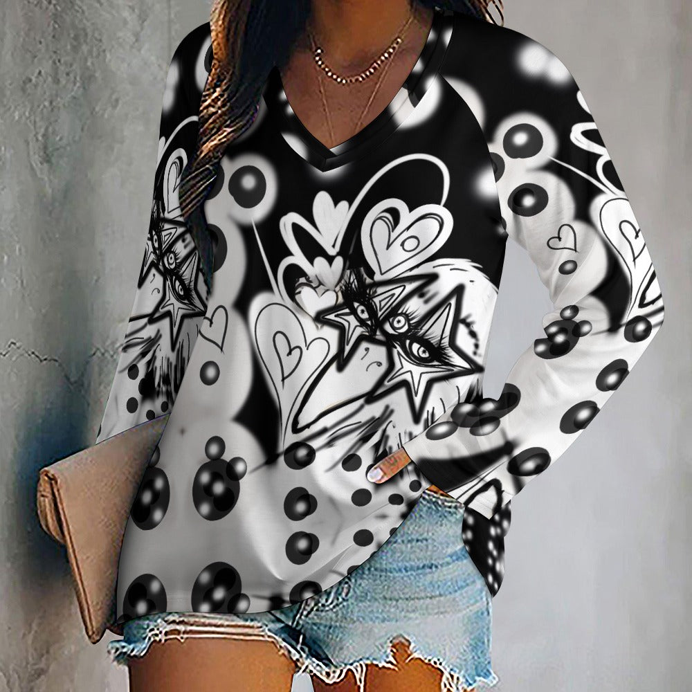 Women's Long sleeve loose tee