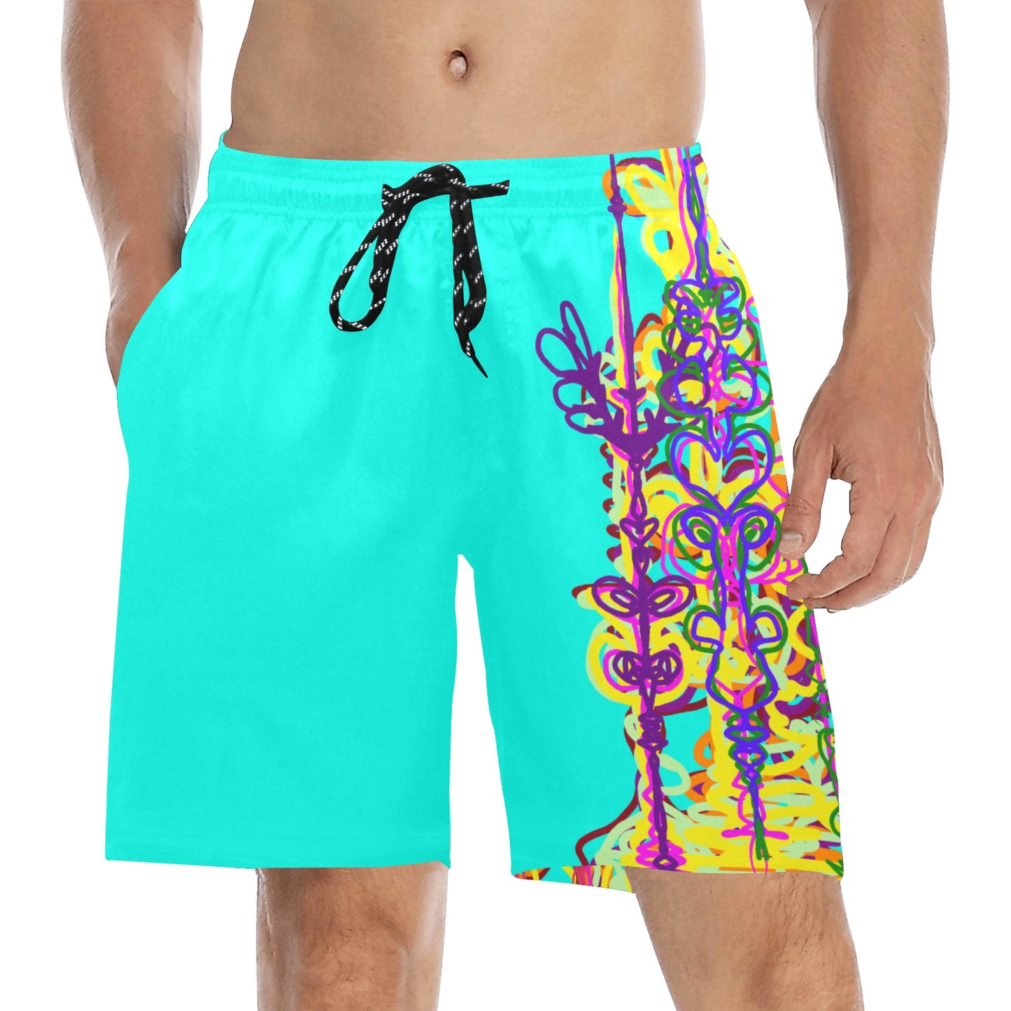 Men's Mid-Length Beach Shorts