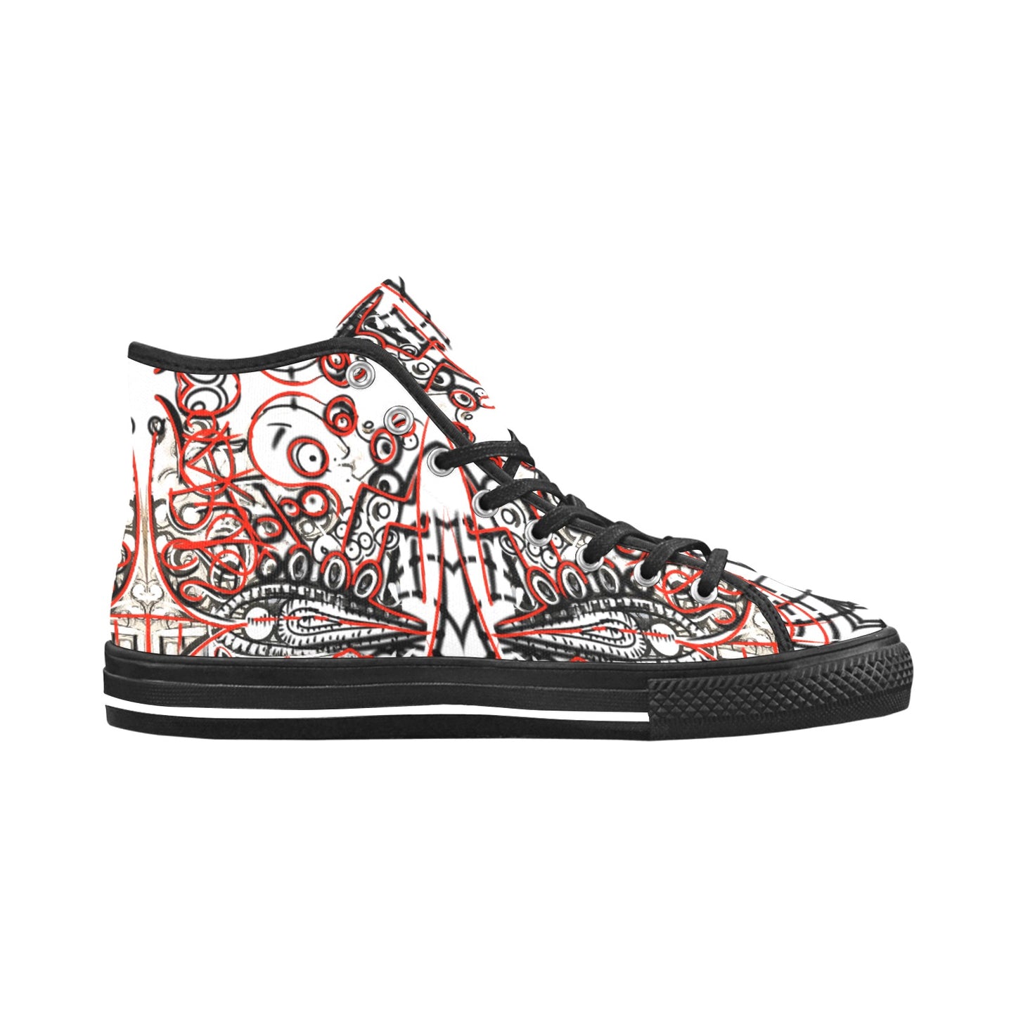 High Top Canvas Men's Shoes