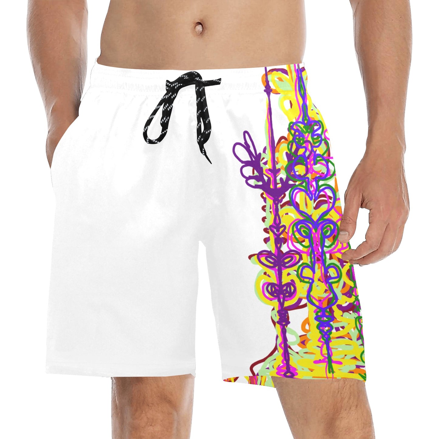 Men's Mid-Length Beach Shorts