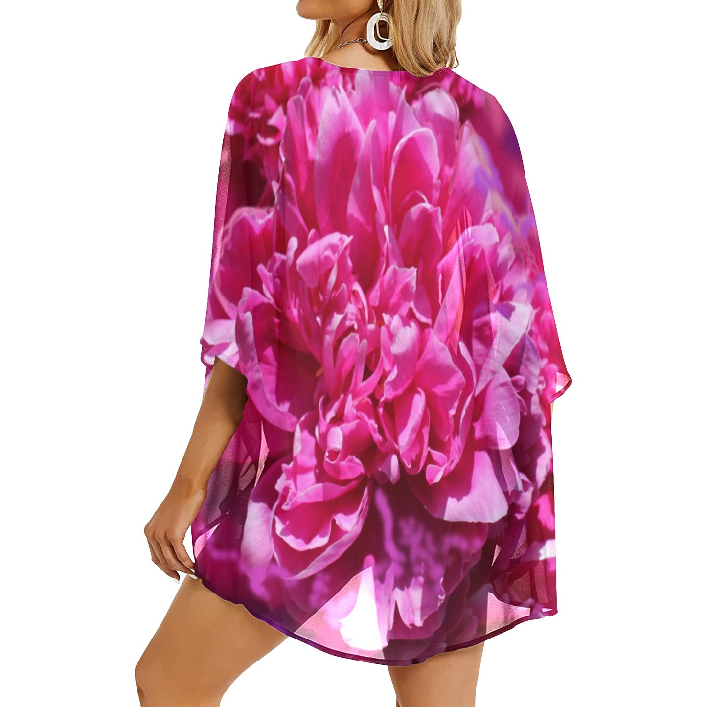 Women's Kimono Chiffon Cover Up