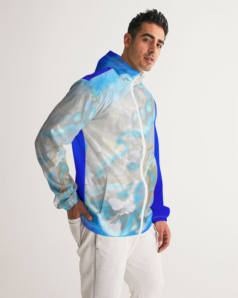 Blue Men's Windbreaker