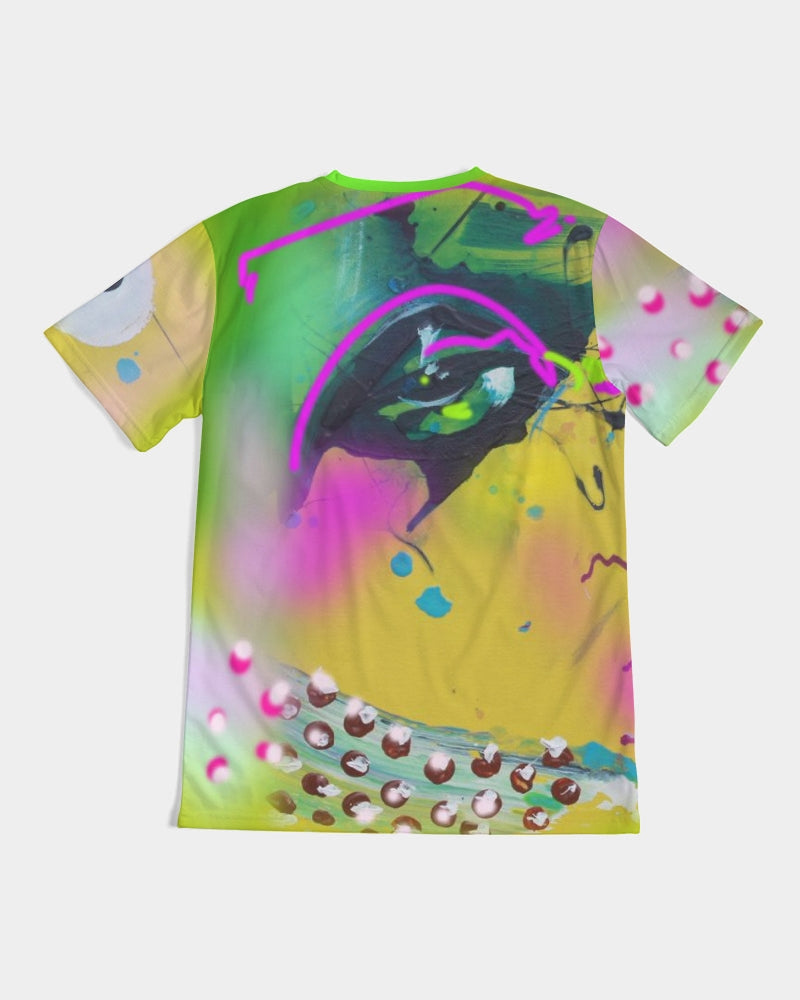 Abstract Yellow Men's Tee