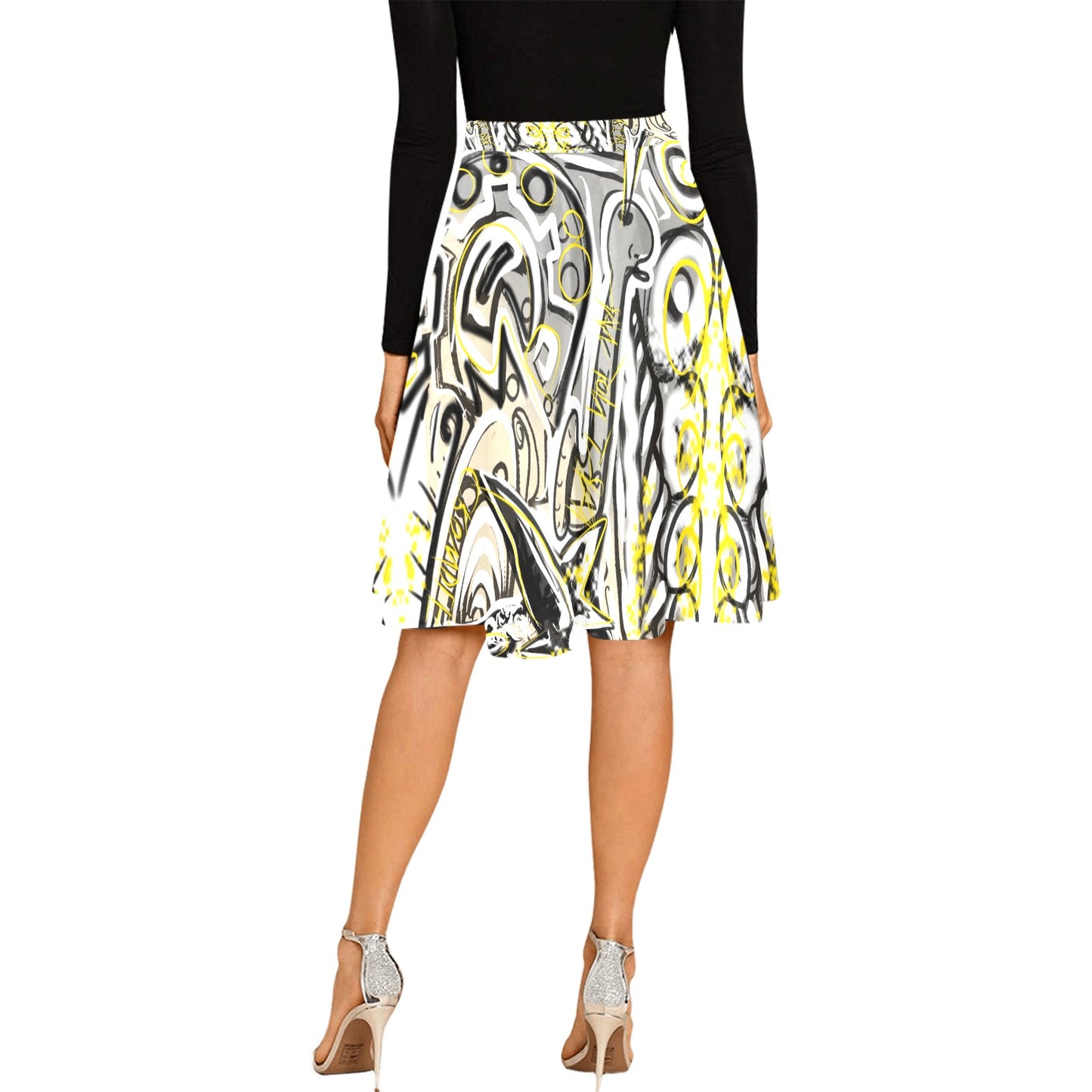 Women's Pleated Midi Skirt