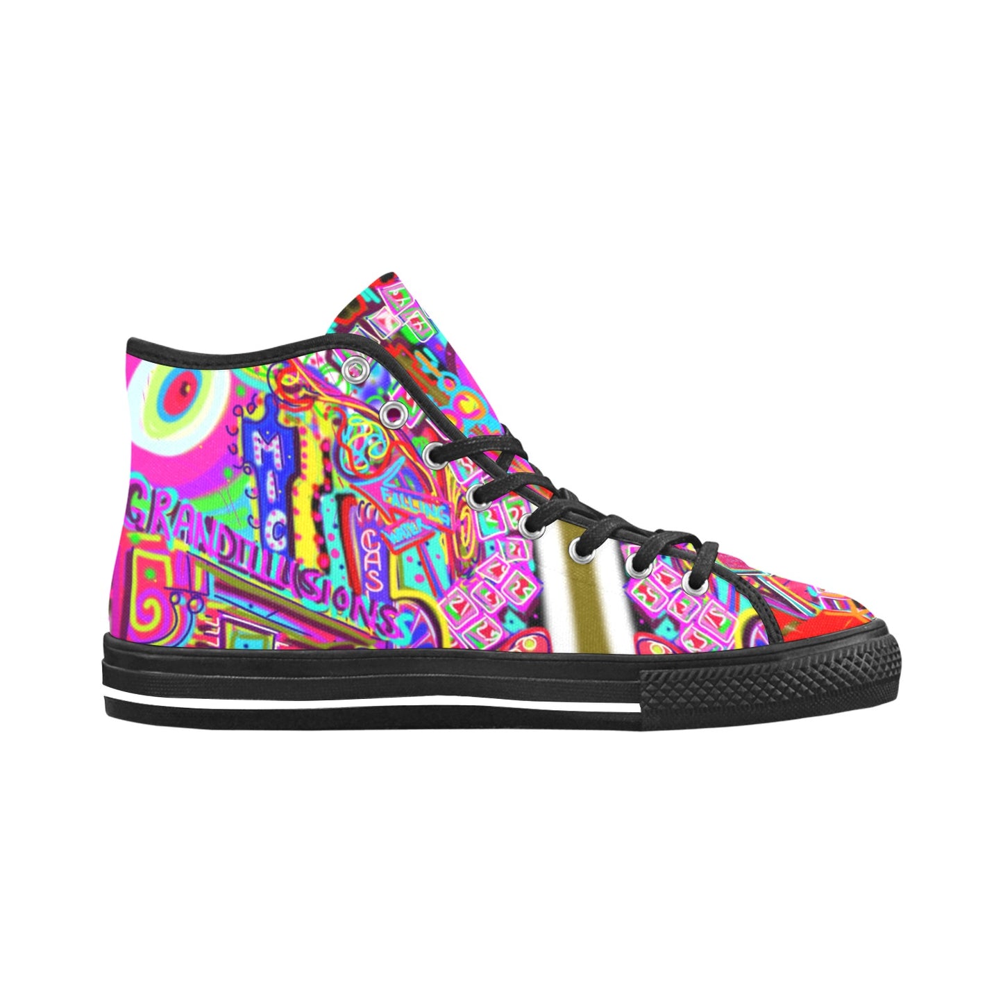 High Top Canvas Men's Shoes