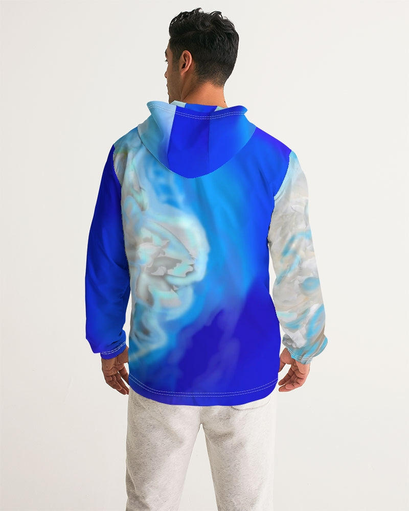 Blue Men's Windbreaker