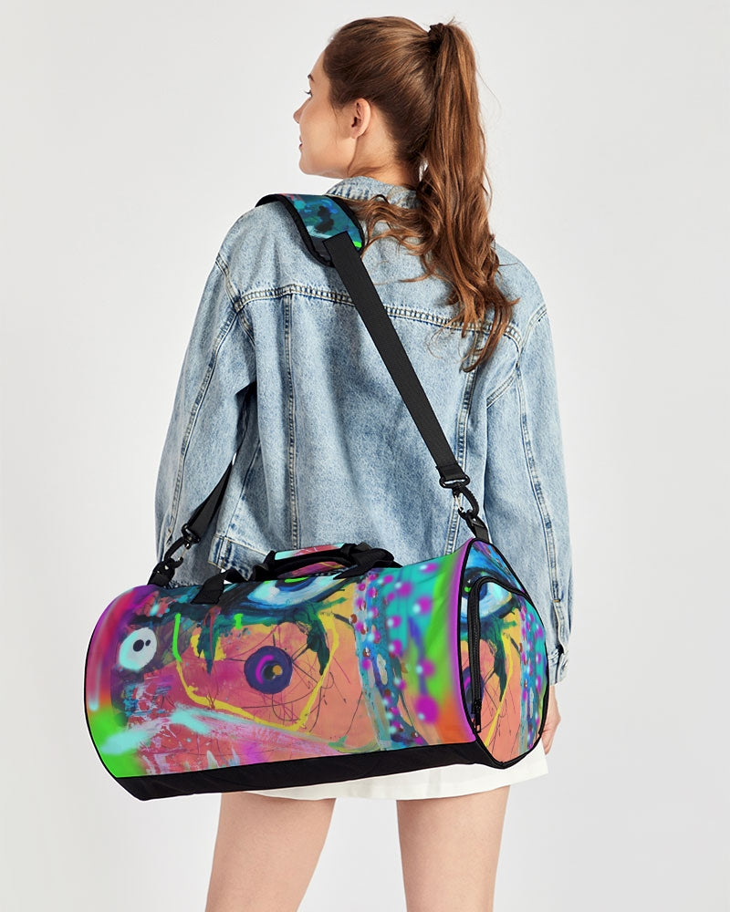 Eye Abstraction Sports Duffle Bag