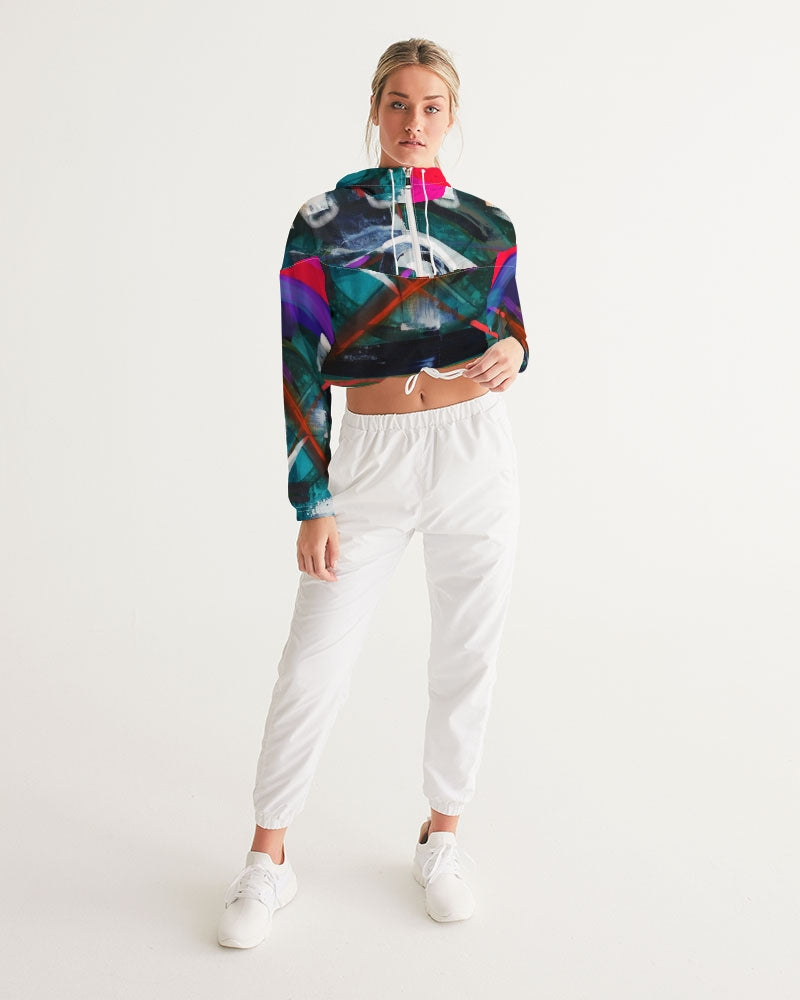 Women's Cropped Windbreaker