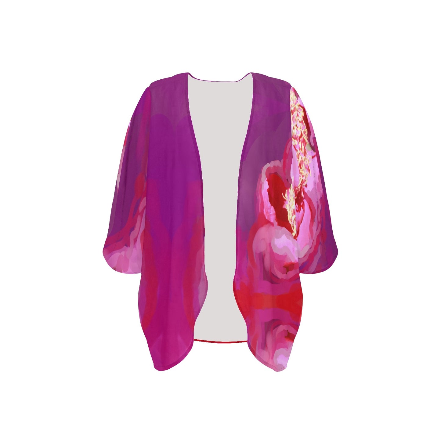 Women's Kimono Chiffon Cover Up