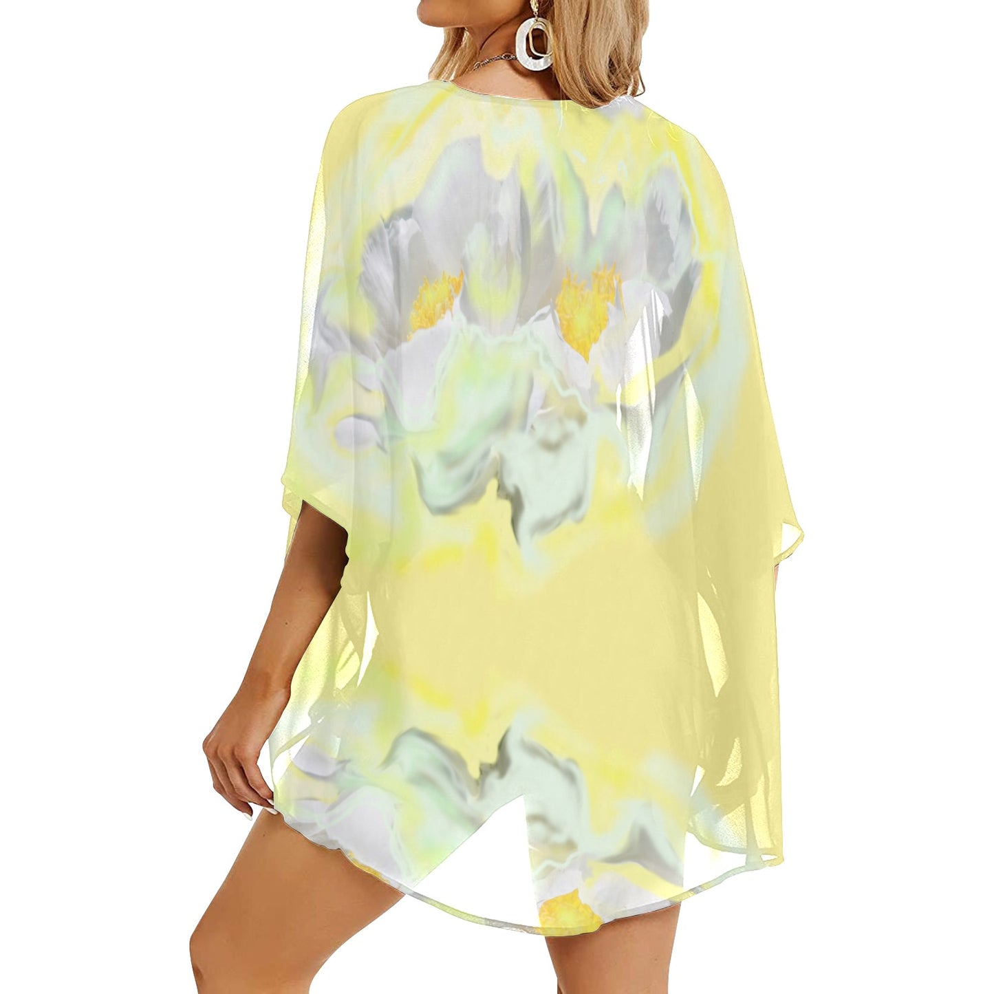 Women's Kimono Chiffon Cover Up