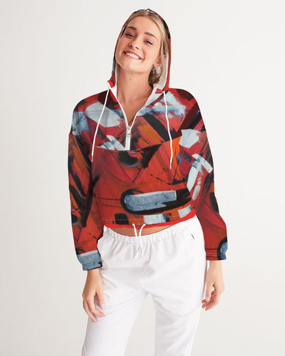 Women's Cropped Windbreaker