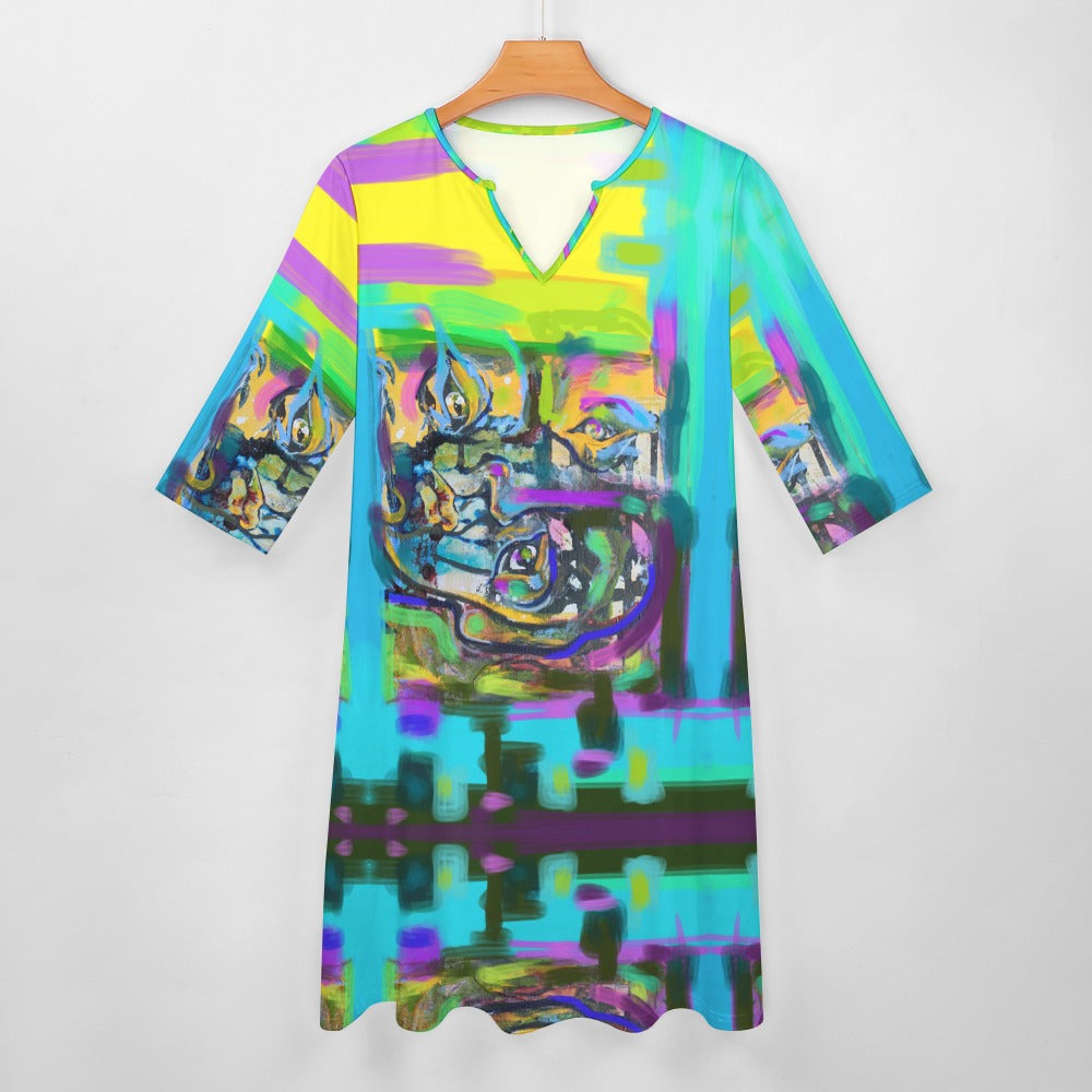 Art Dress with Pockets