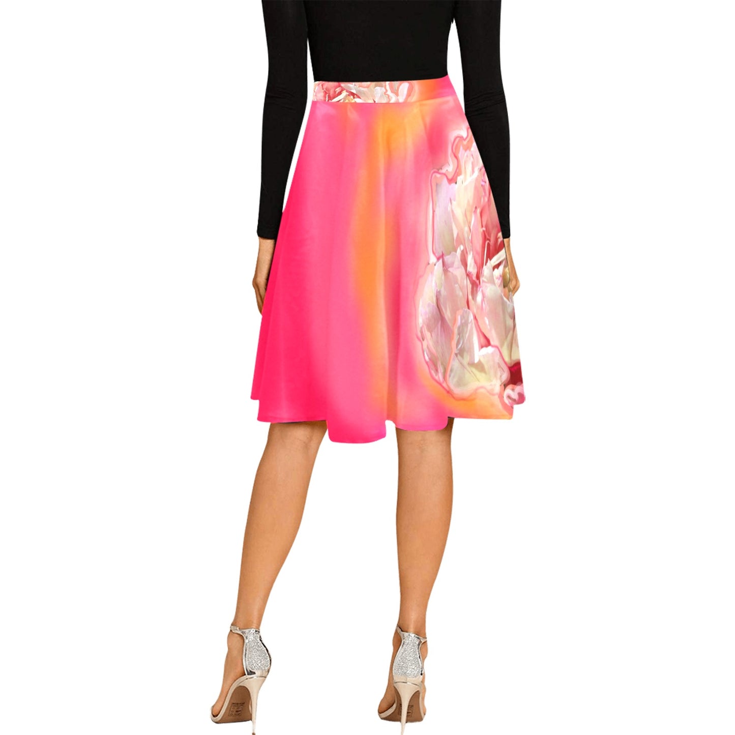 Women's Pleated Midi Skirt