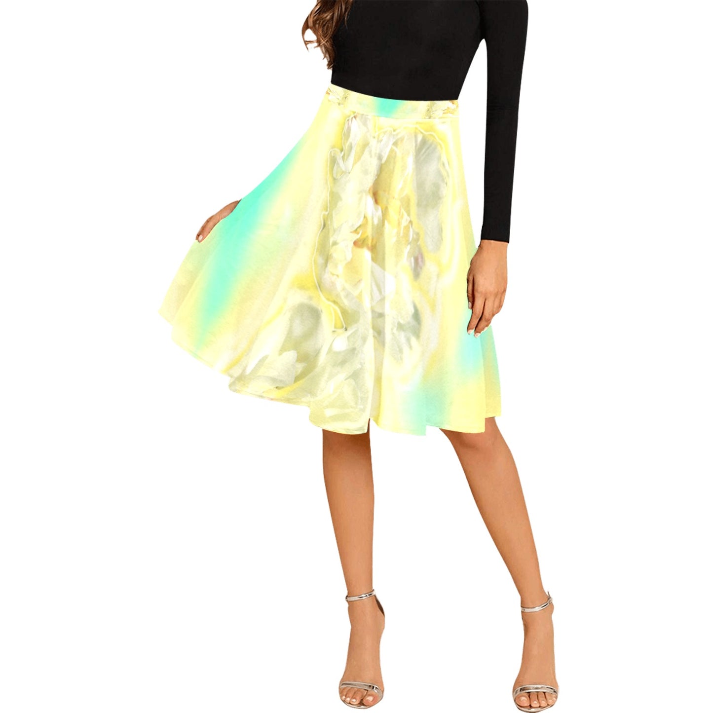 Women's Pleated Midi Skirt