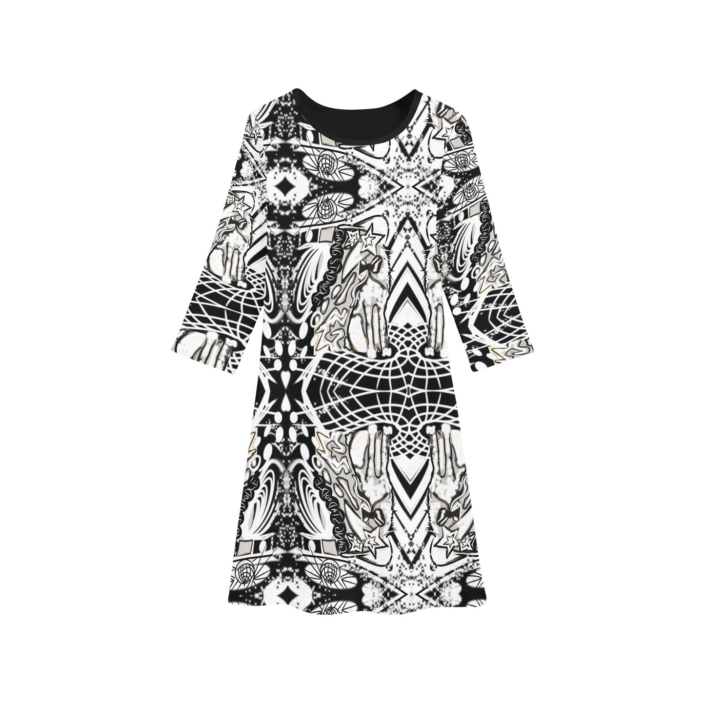 Girls' Long Sleeve Dress