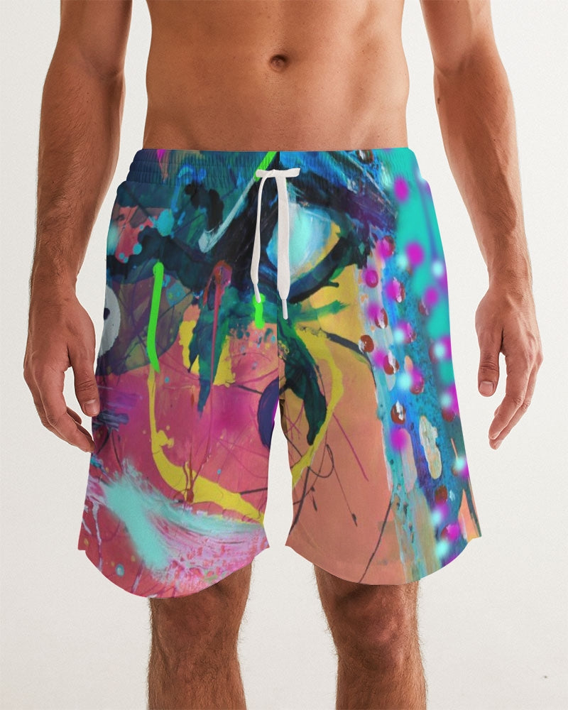 Eye Abstraction Men's Swim Trunk