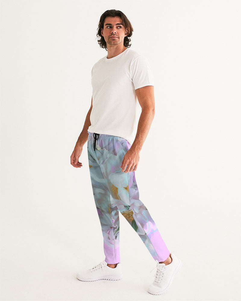 Pink Peony Men's Joggers