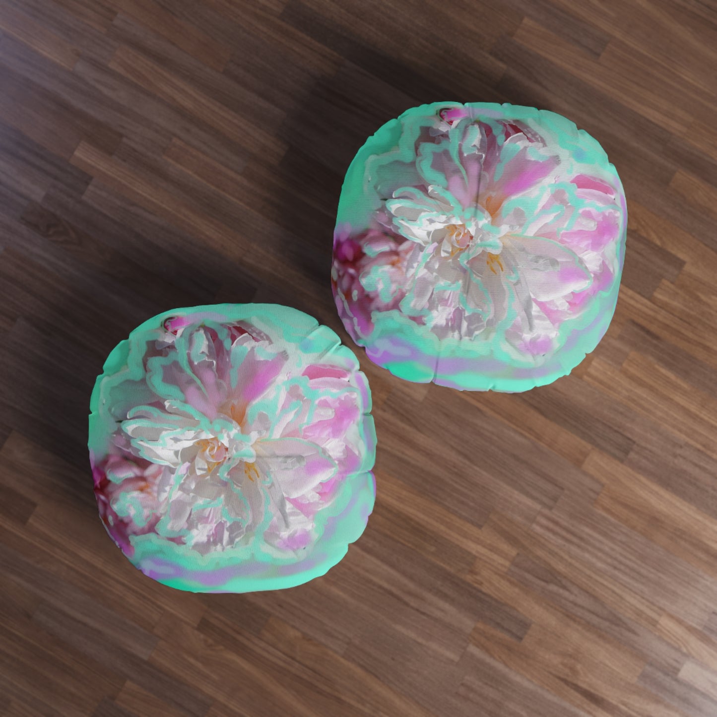 Tufted Floor Pillow, Round