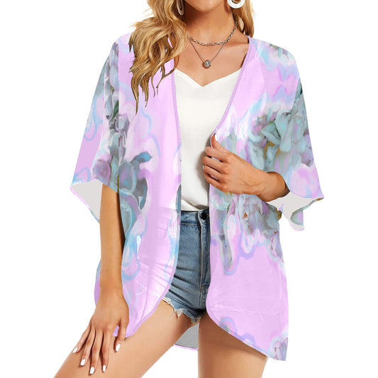 Women's Kimono Chiffon Cover Up