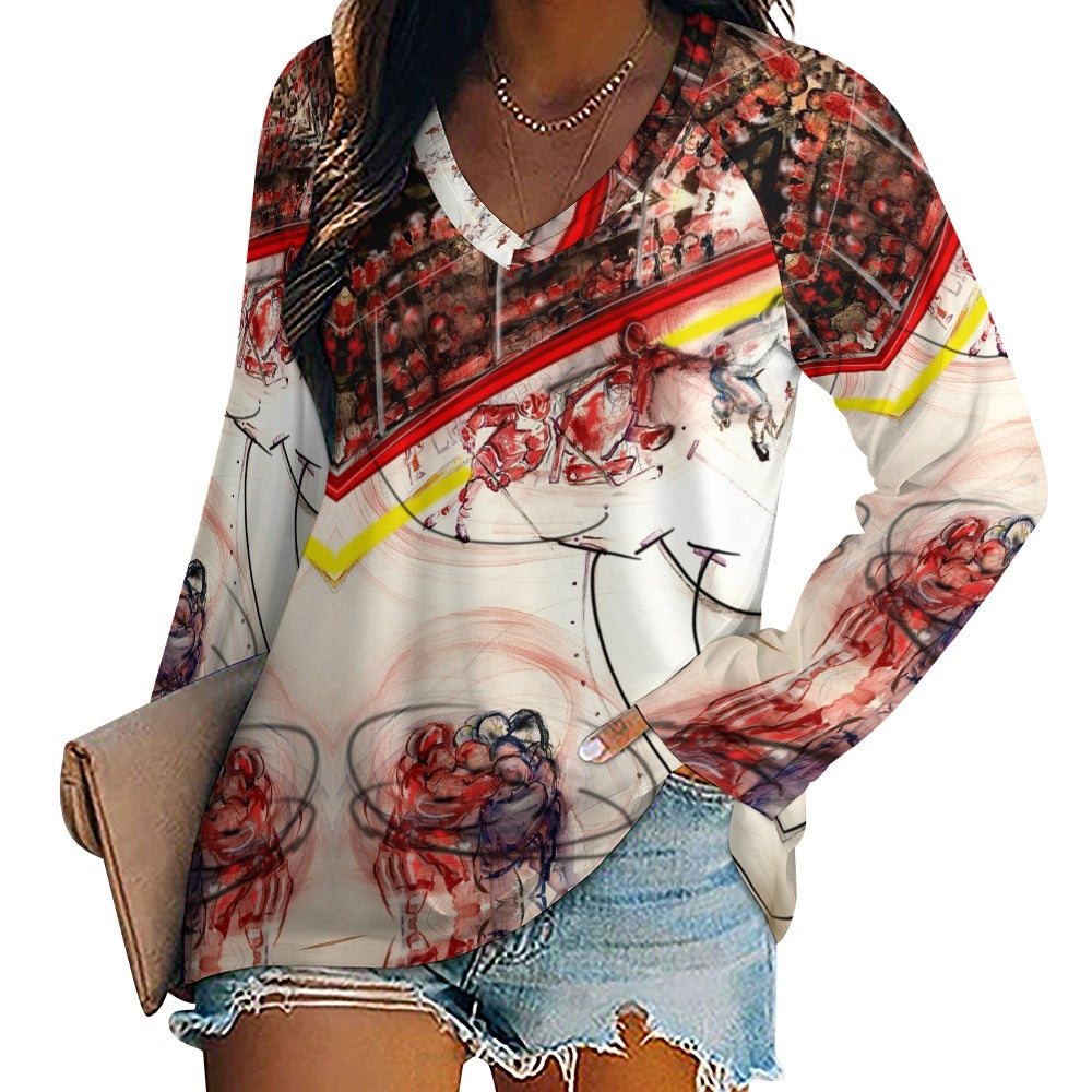 Women's Long sleeve loose tee