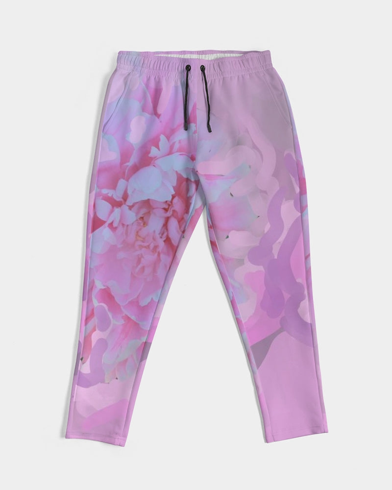 Pink Peony Men's All-Over Print Joggers